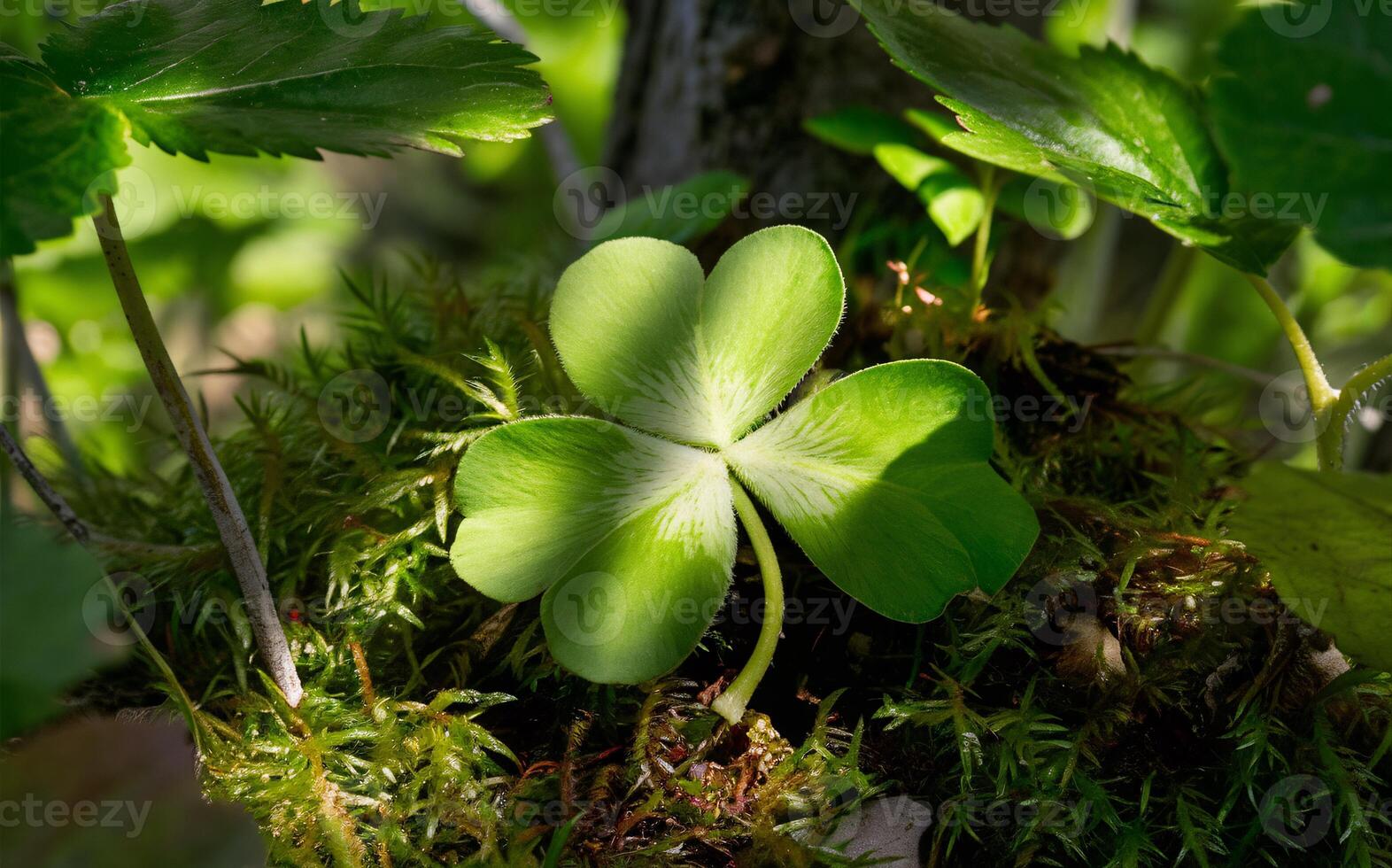 Shamrock background , Saint Patrick photo