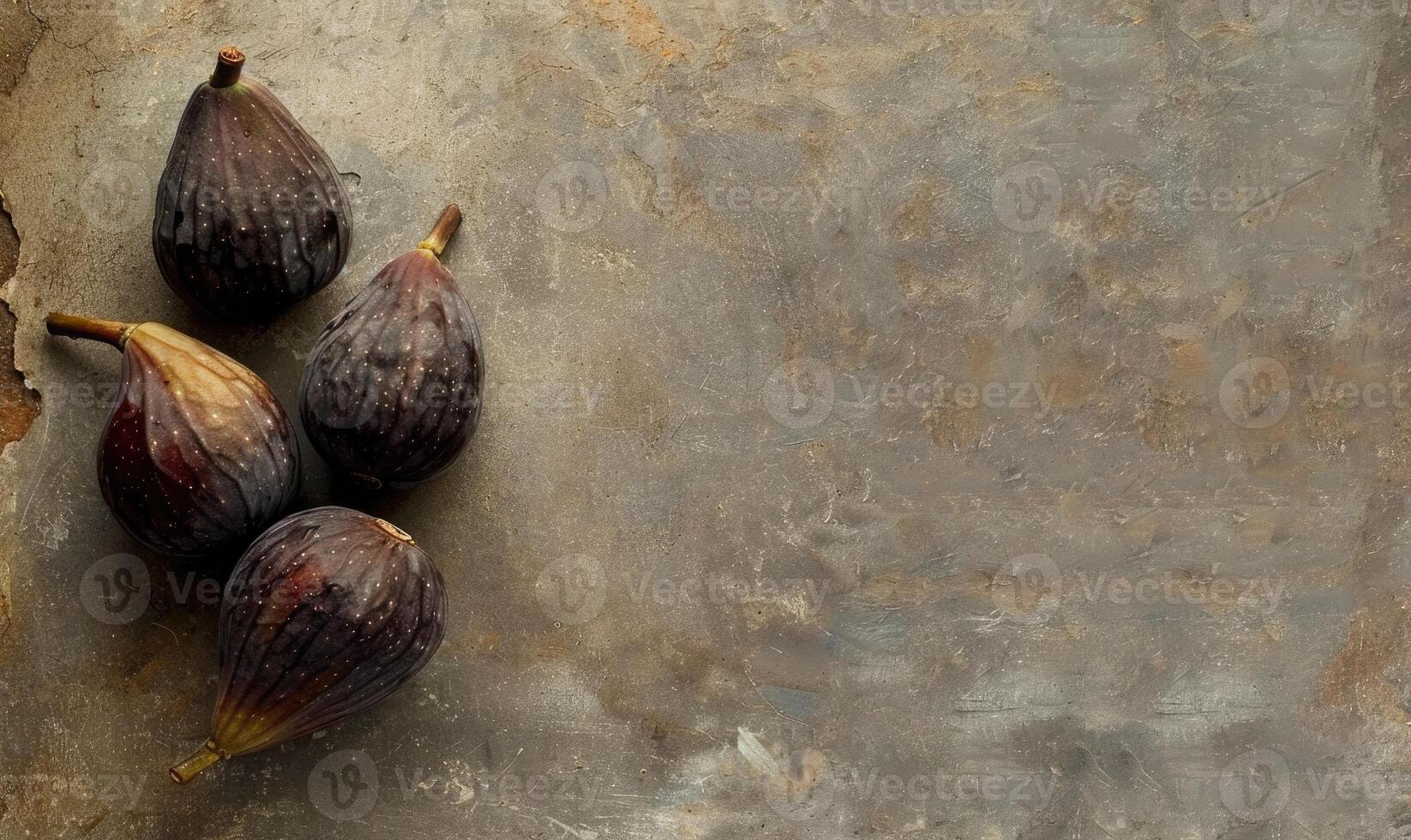 Figs on a muted brown background photo