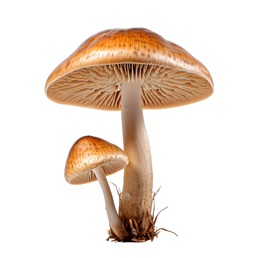Toadstool mushroom on transparent background png