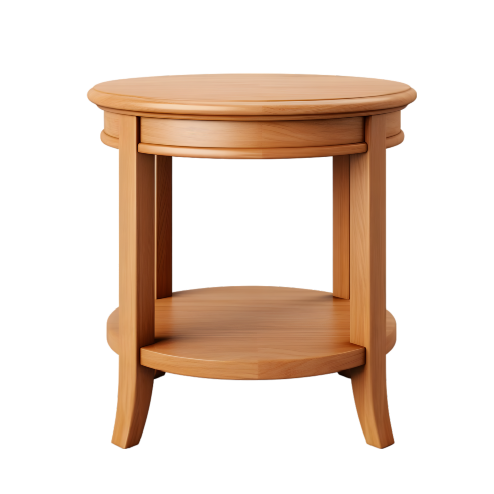 wooden table on transparent background png