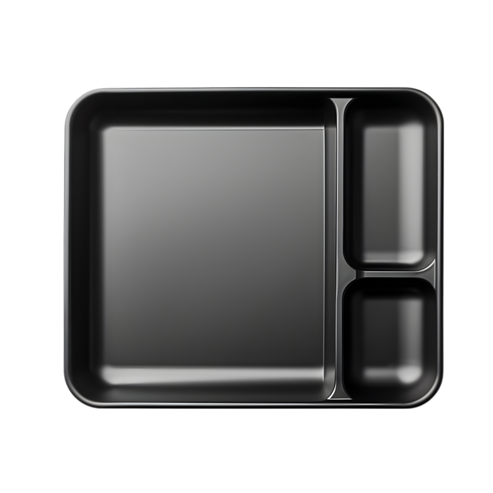 Metal plate on transparent background png
