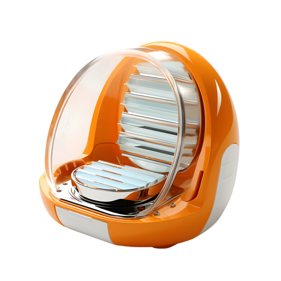 3d rendering of an baby chair on transparent background png