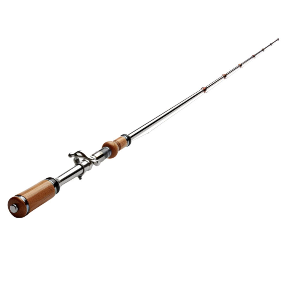 Fishing rod on transparent background png