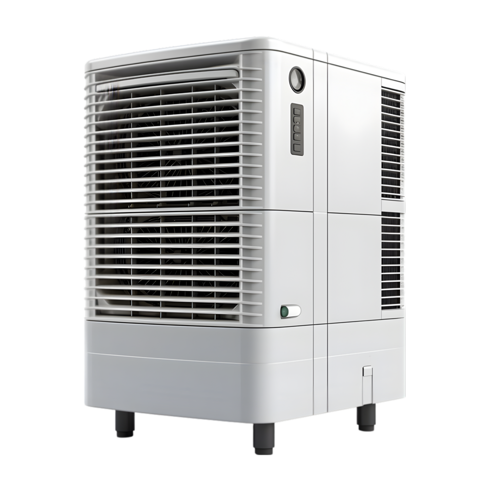 Air cooler on transparent background png