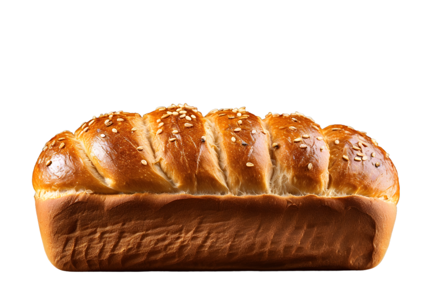 loaf of bread on transparent background png