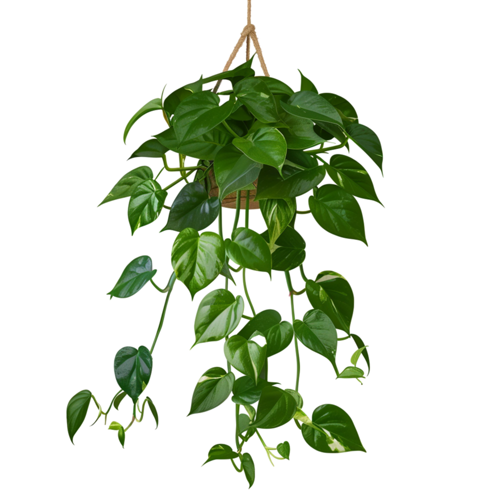 Realistic Green Leaf on Transparent Background png