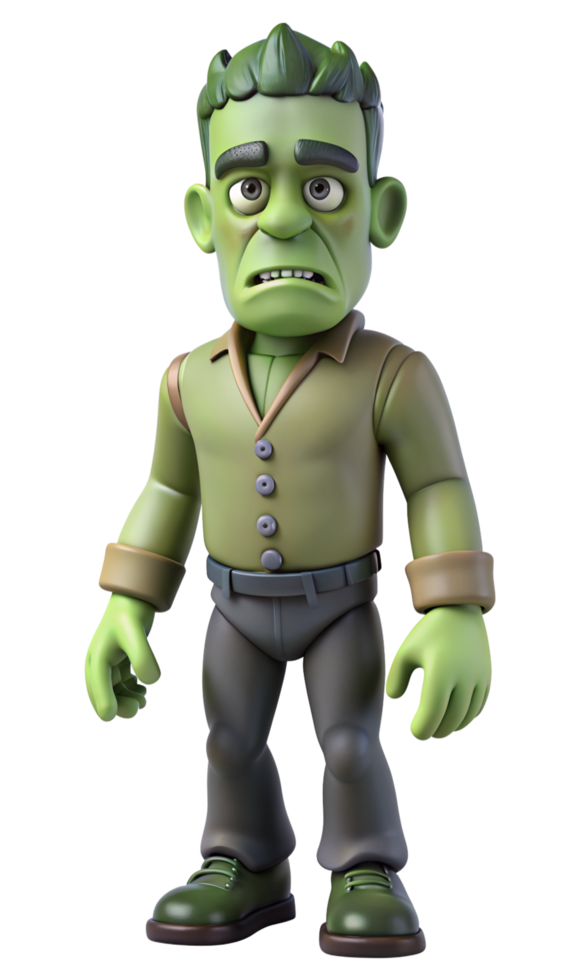 Green Monster 3d Creature png