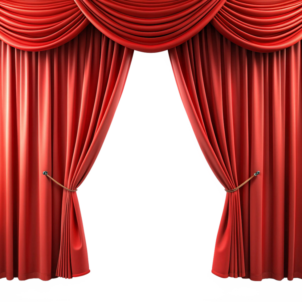 Red Curtains Realistic Item png