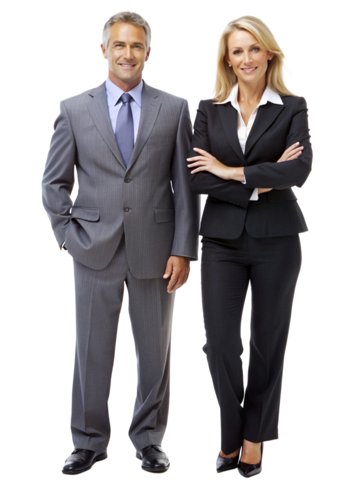 Business Men and Women Realistic png