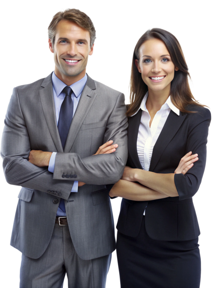 Business Men and Women Realistic People png