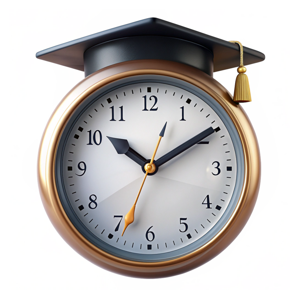 Scholar Clock Image png