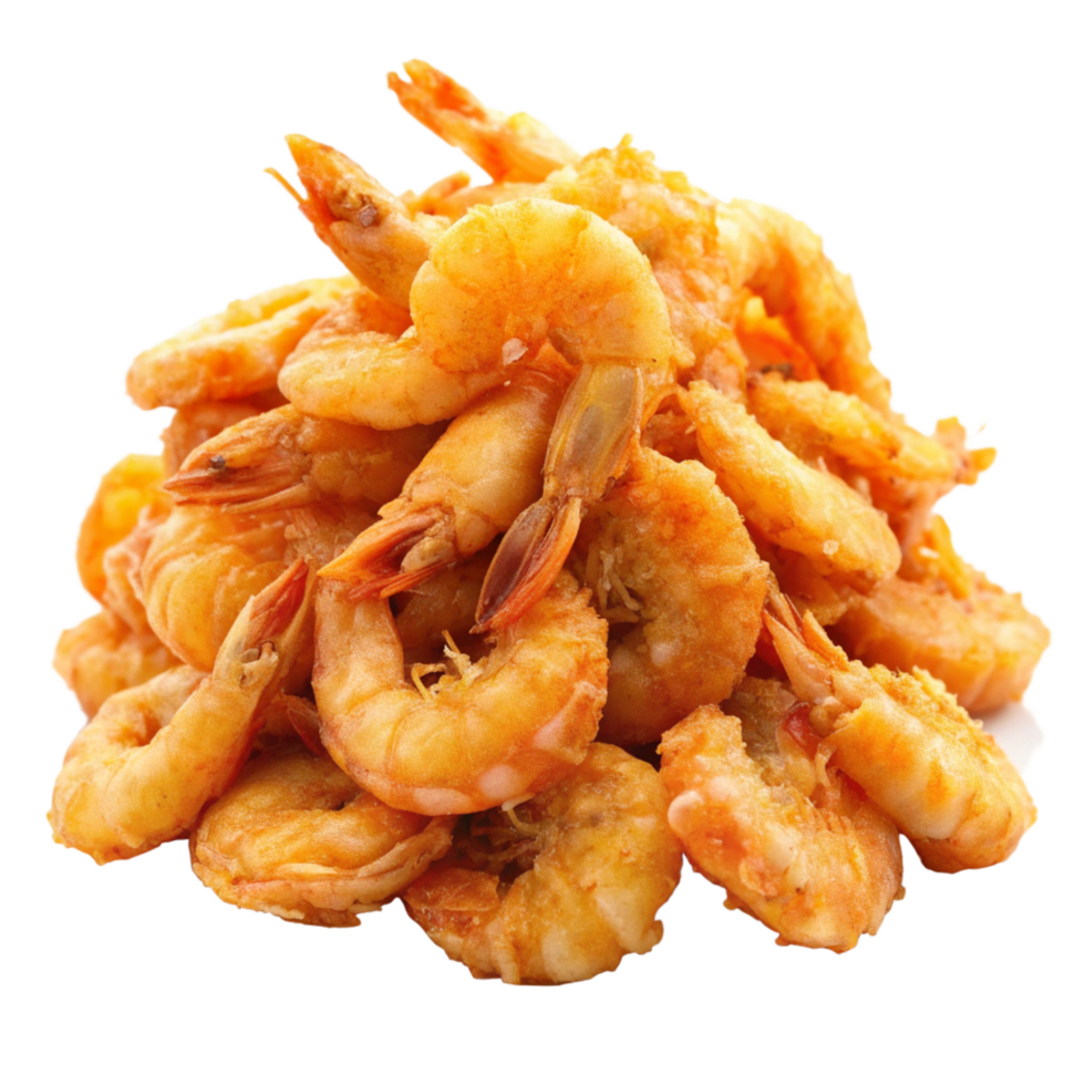 Heap of Fried Shrimps Image png