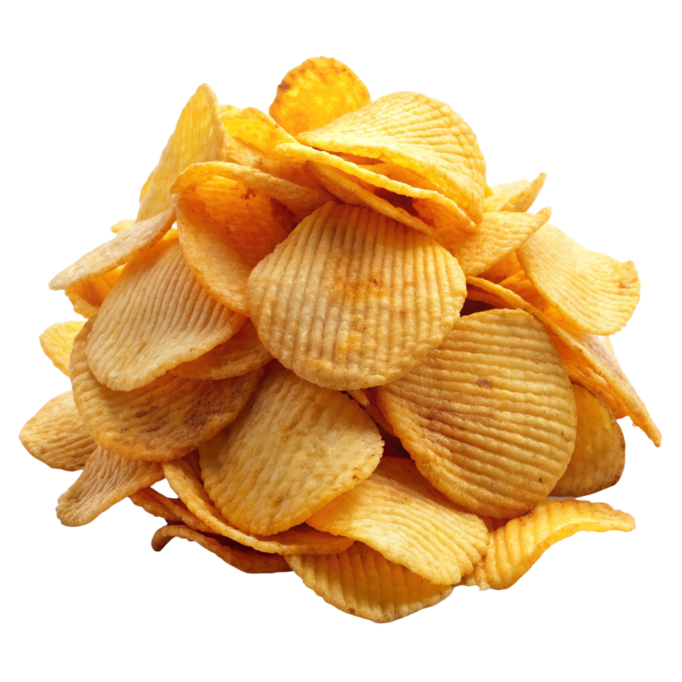 Heap of Potato Chips Clip Art png
