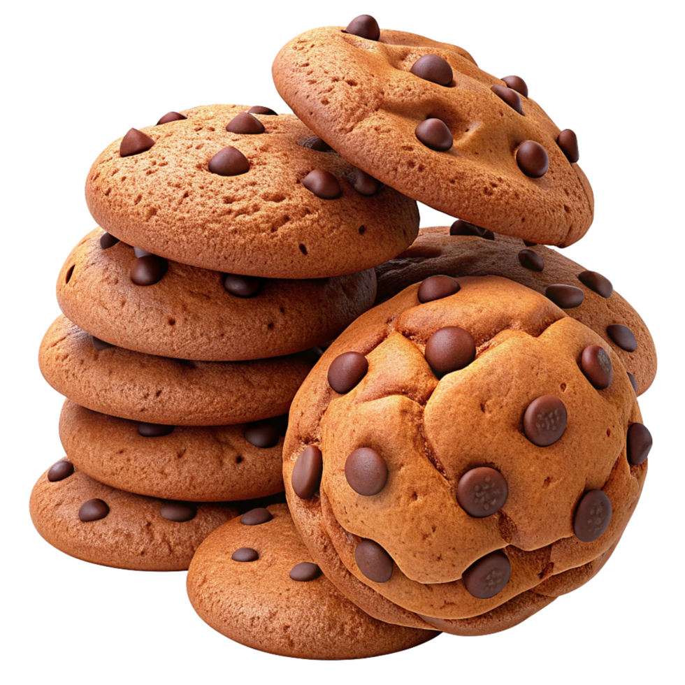 Heap of Cookies and Chocolates Clip png