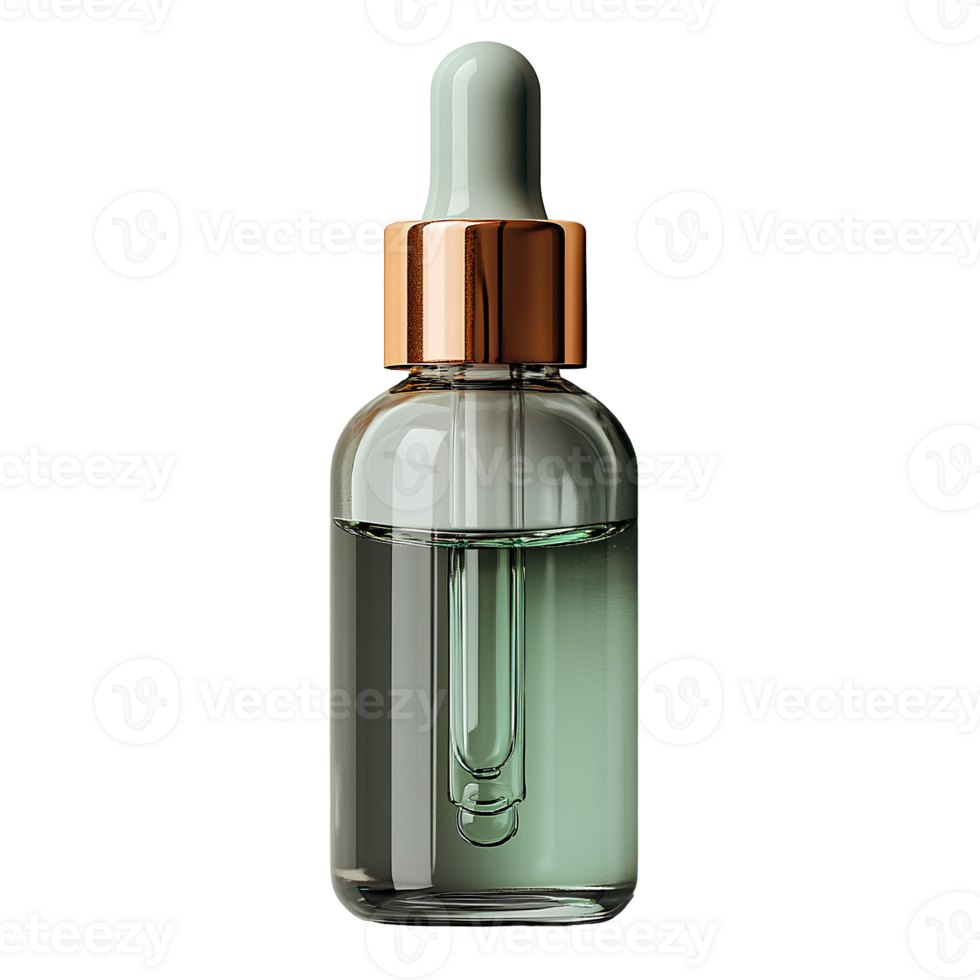 clear serum bottle . glass serum bottle for storing skincare formulas rich with antioxidants such as vitamin c and niacinamide for protection against free radicals and boosted skin barrier function png