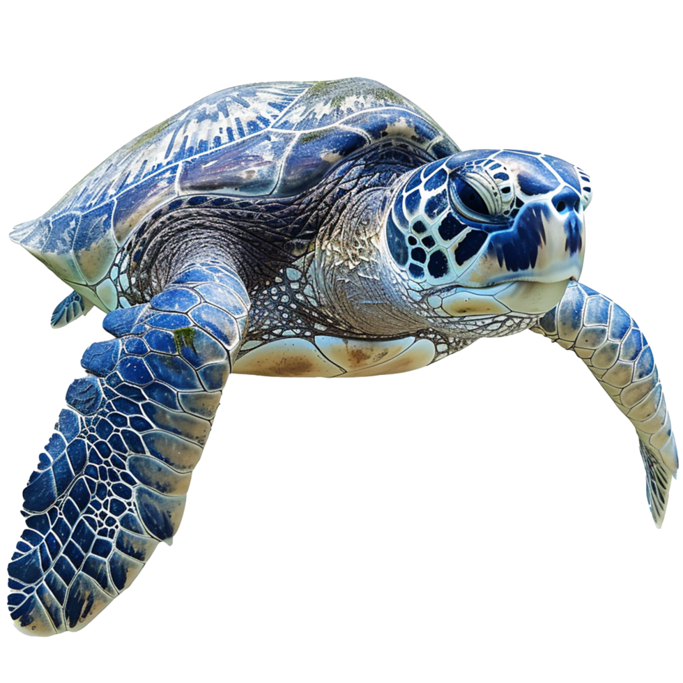 Sea turtle isolated on transparent background png