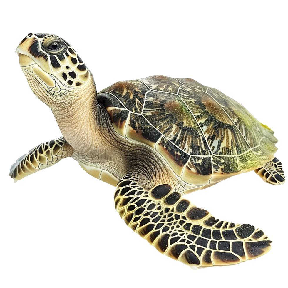 Sea turtle isolated on transparent background png
