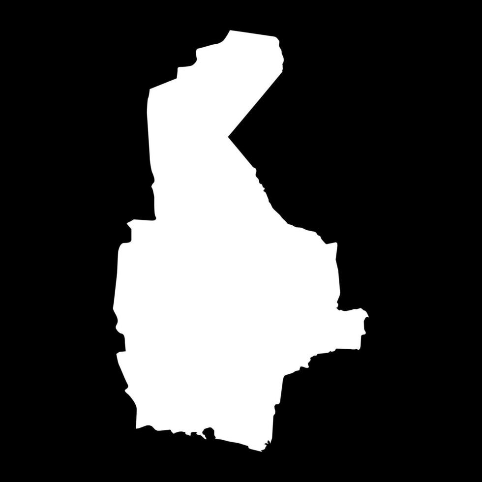 Sistan and Baluchestan province map, administrative division of Iran. illustration. vector
