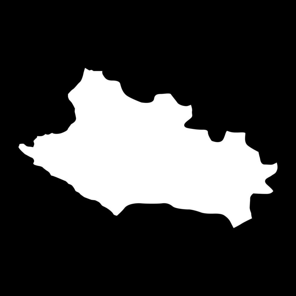 Lorestan province map, administrative division of Iran. illustration. vector