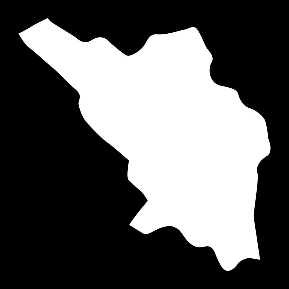 Chaharmahal and Bakhtiari province map, administrative division of Iran. illustration. vector
