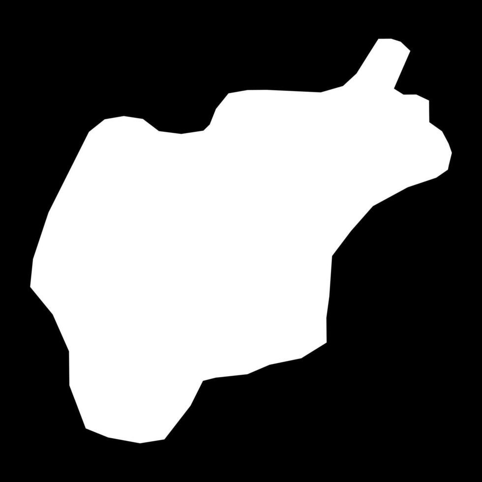 Ajloun governorate map, administrative division of Jordan. vector