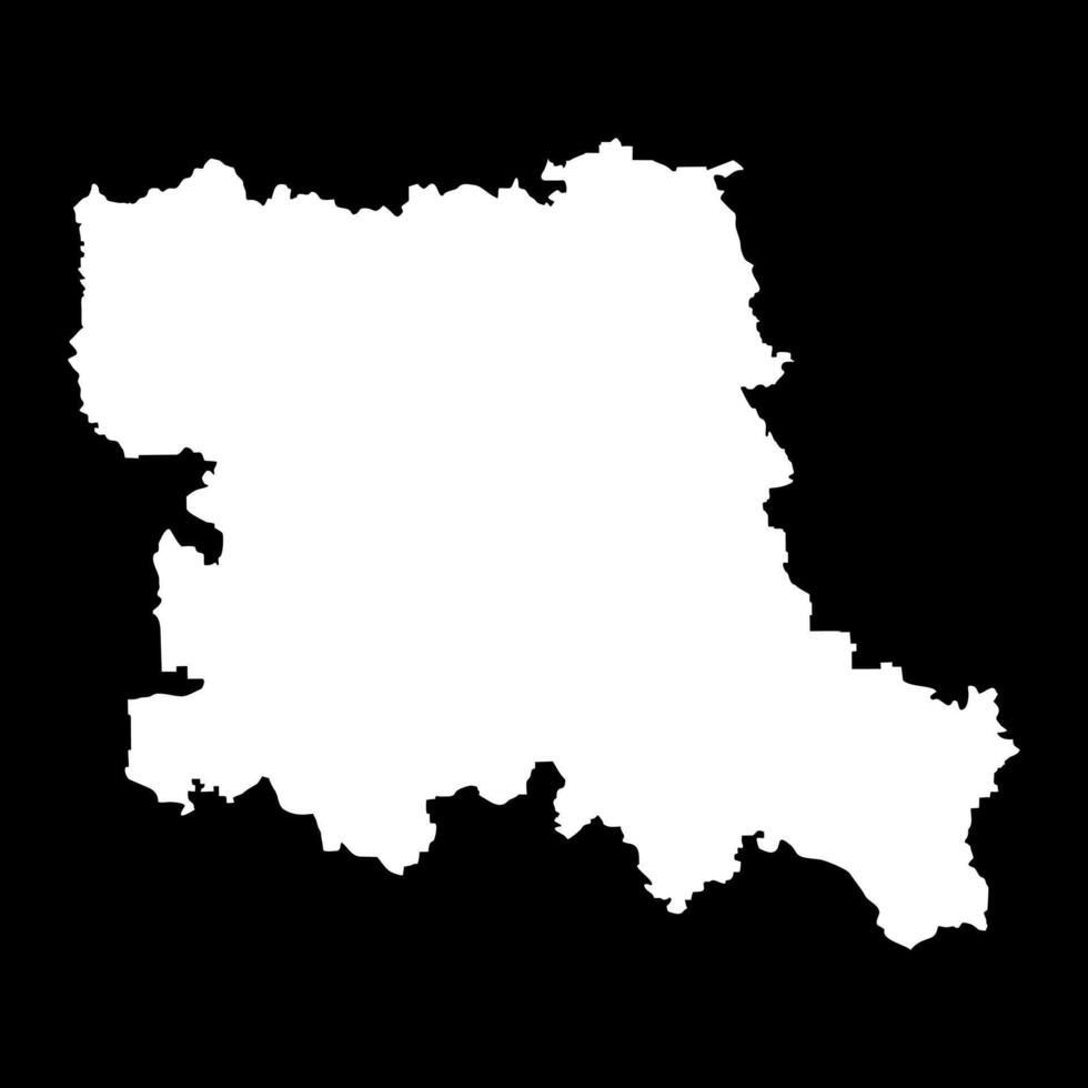 Stara Zagora map, province of Bulgaria. illustration. vector