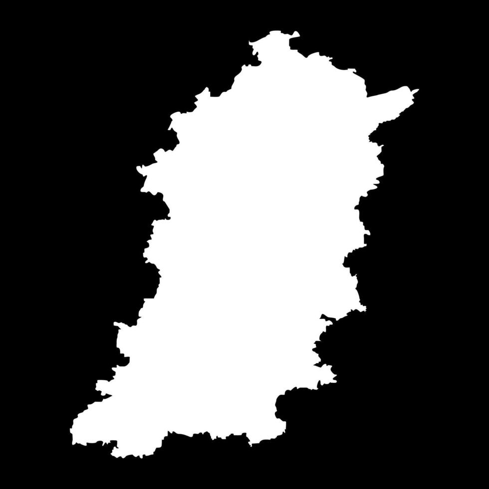 Shumen Province map, province of Bulgaria. illustration. vector