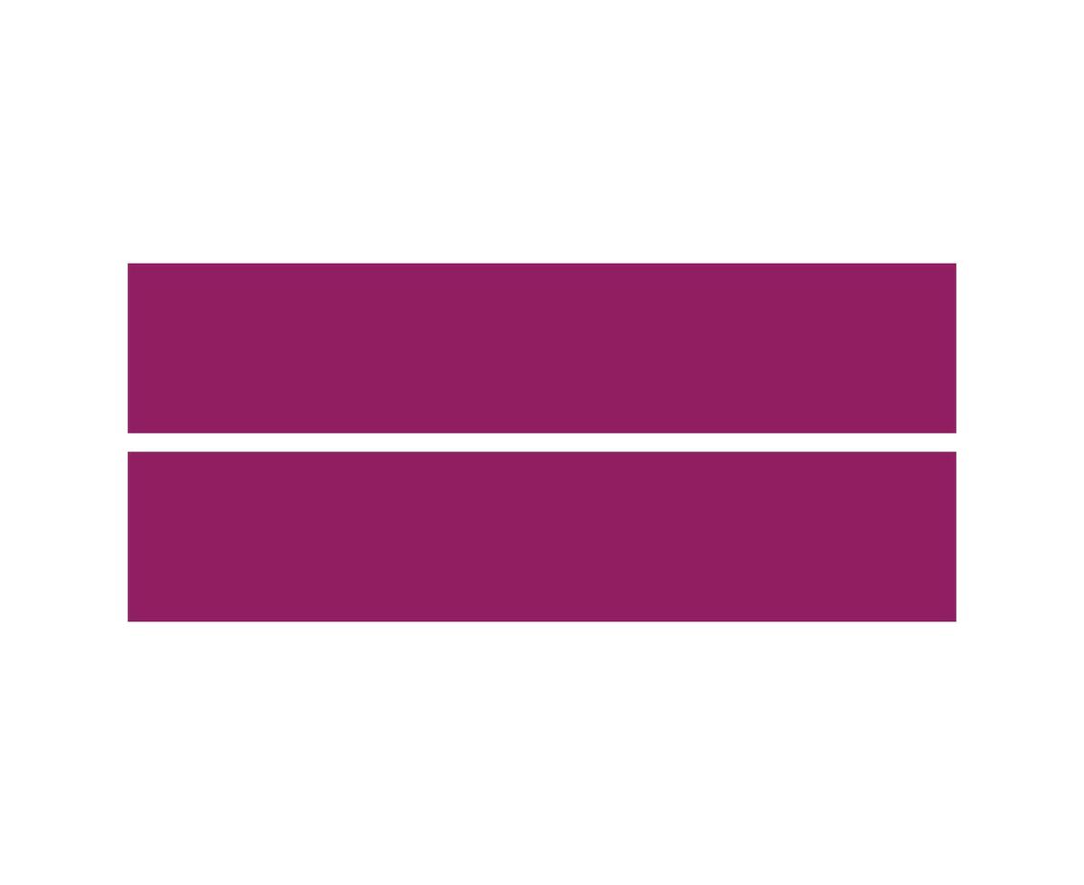 Rectangle Geometric Shape Purple Symbol Element Graphic Design Illustration vector