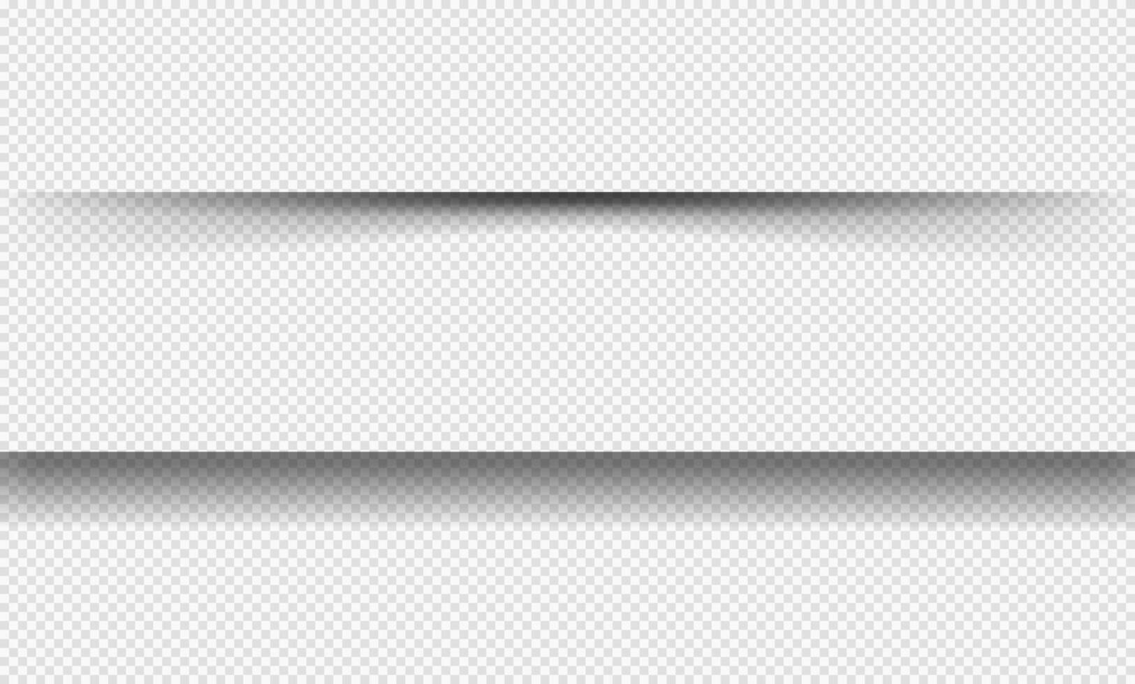 Realistic shadow with soft edges. shadow effect. Transparent oval shadow. vector