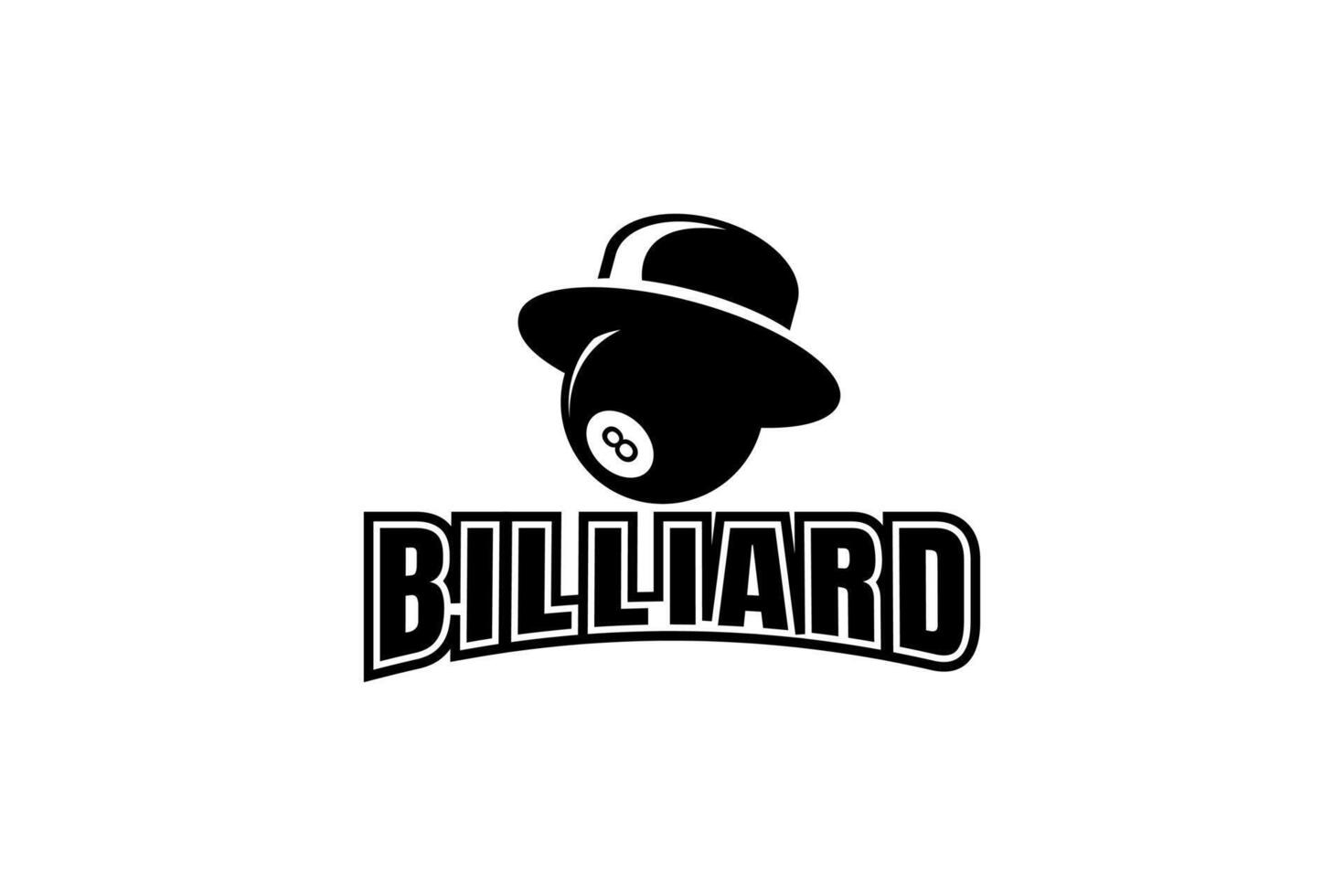 Billiard club Logo Template Design vector