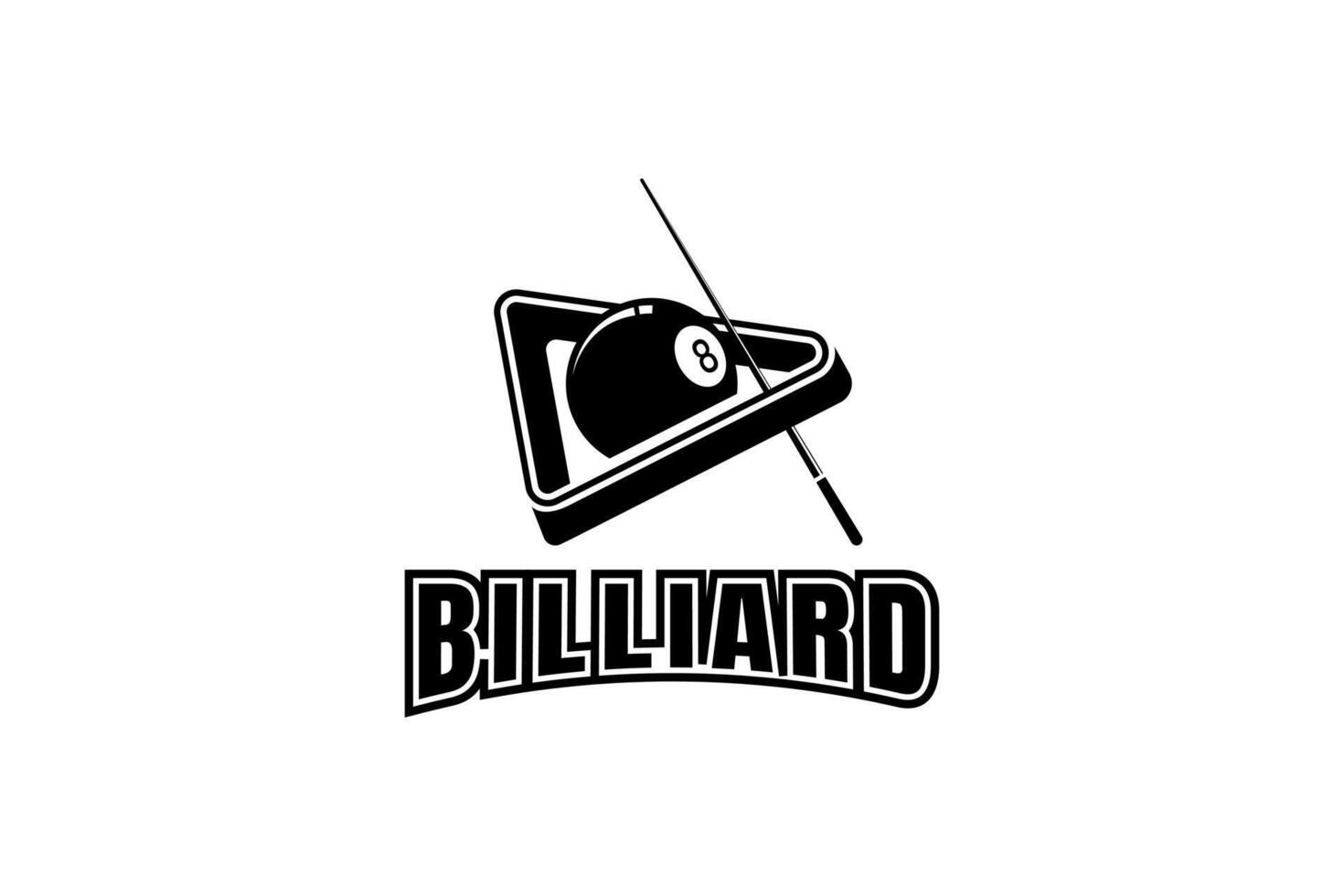 Billiard club Logo Template Design vector