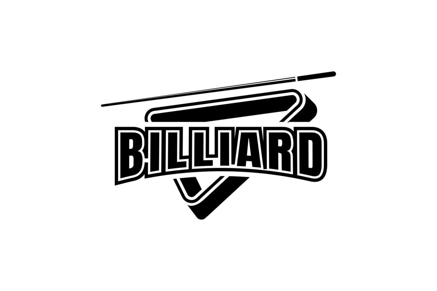 Billiard club Logo Template Design vector