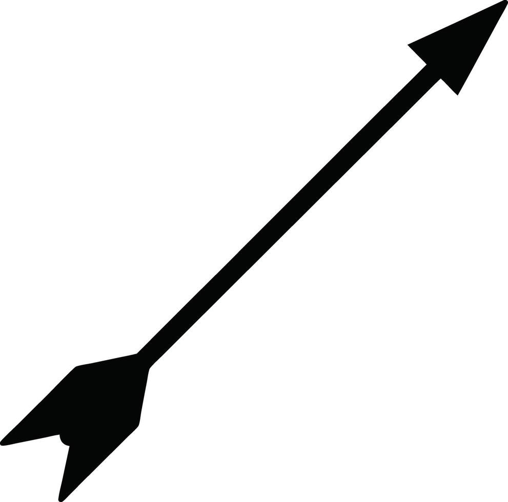 Artwork of arrow vector