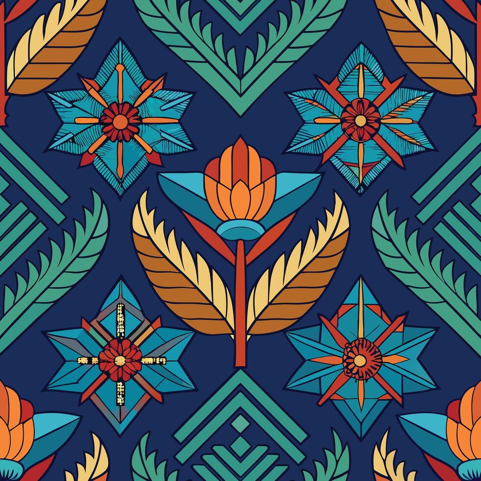 Pattern design artwork vector