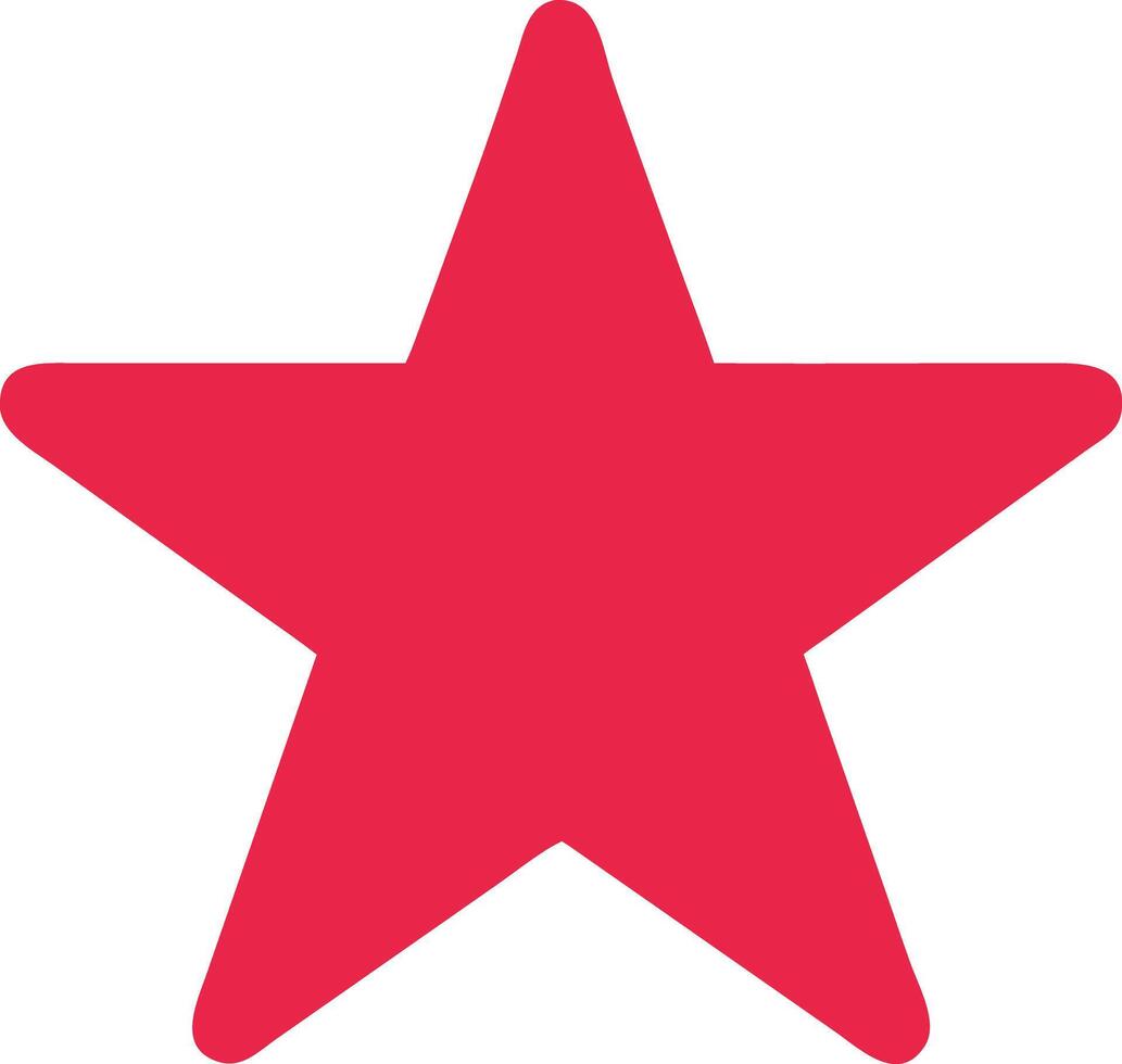 Artwork of star vector