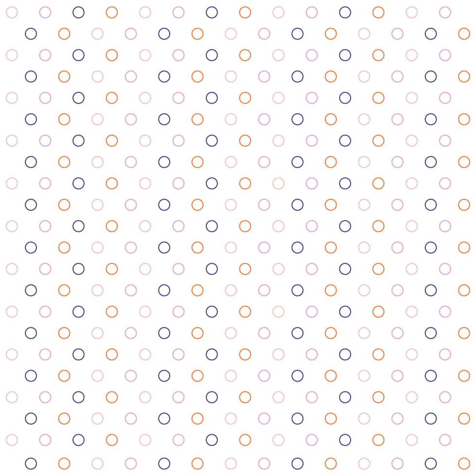 Polka Dot pattern, seamless texture colorful pattern vector