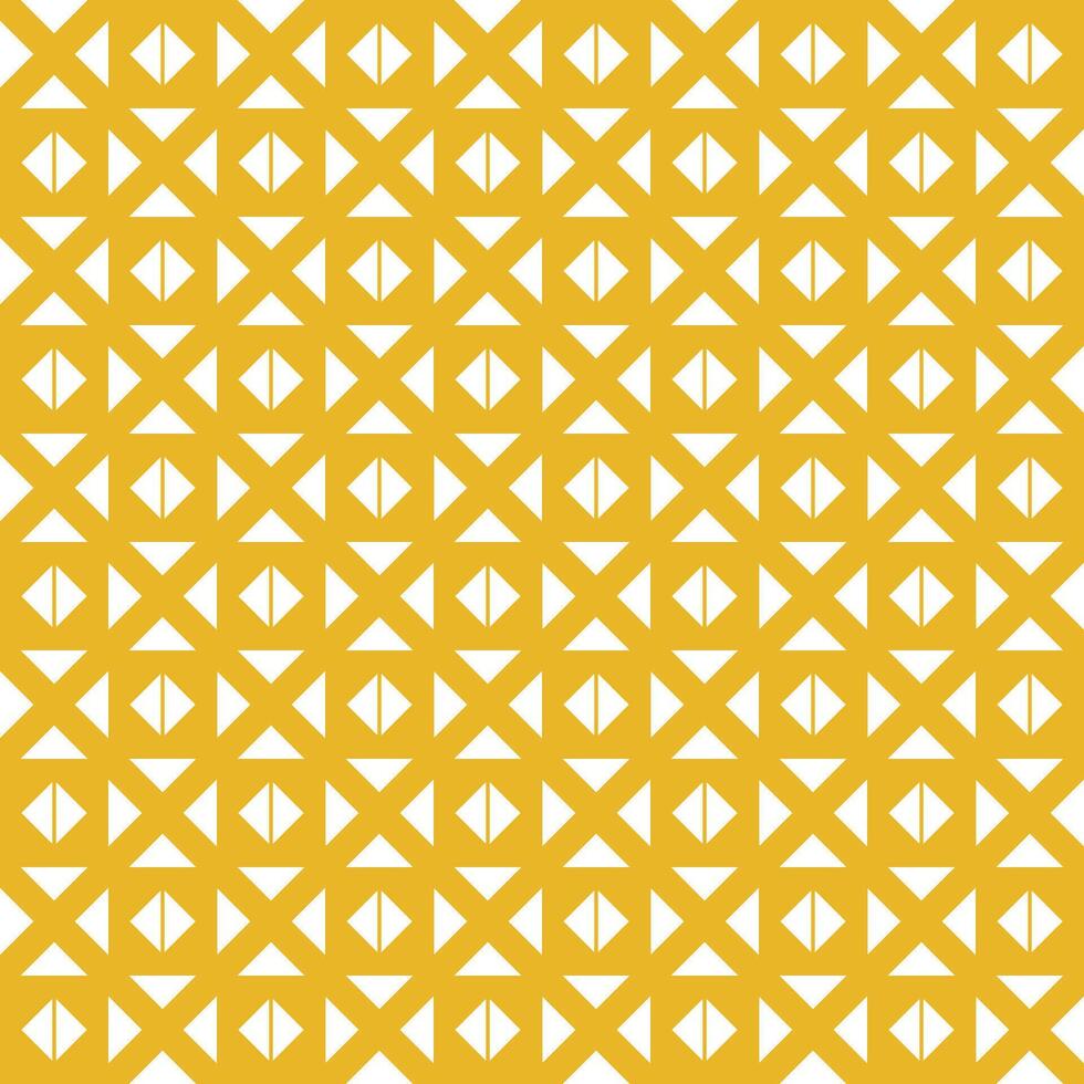 Retro geometric pattern background, abstract circle, triangle and square lines art. Yellow color, trendy bauhaus pattern backgrounds set vector