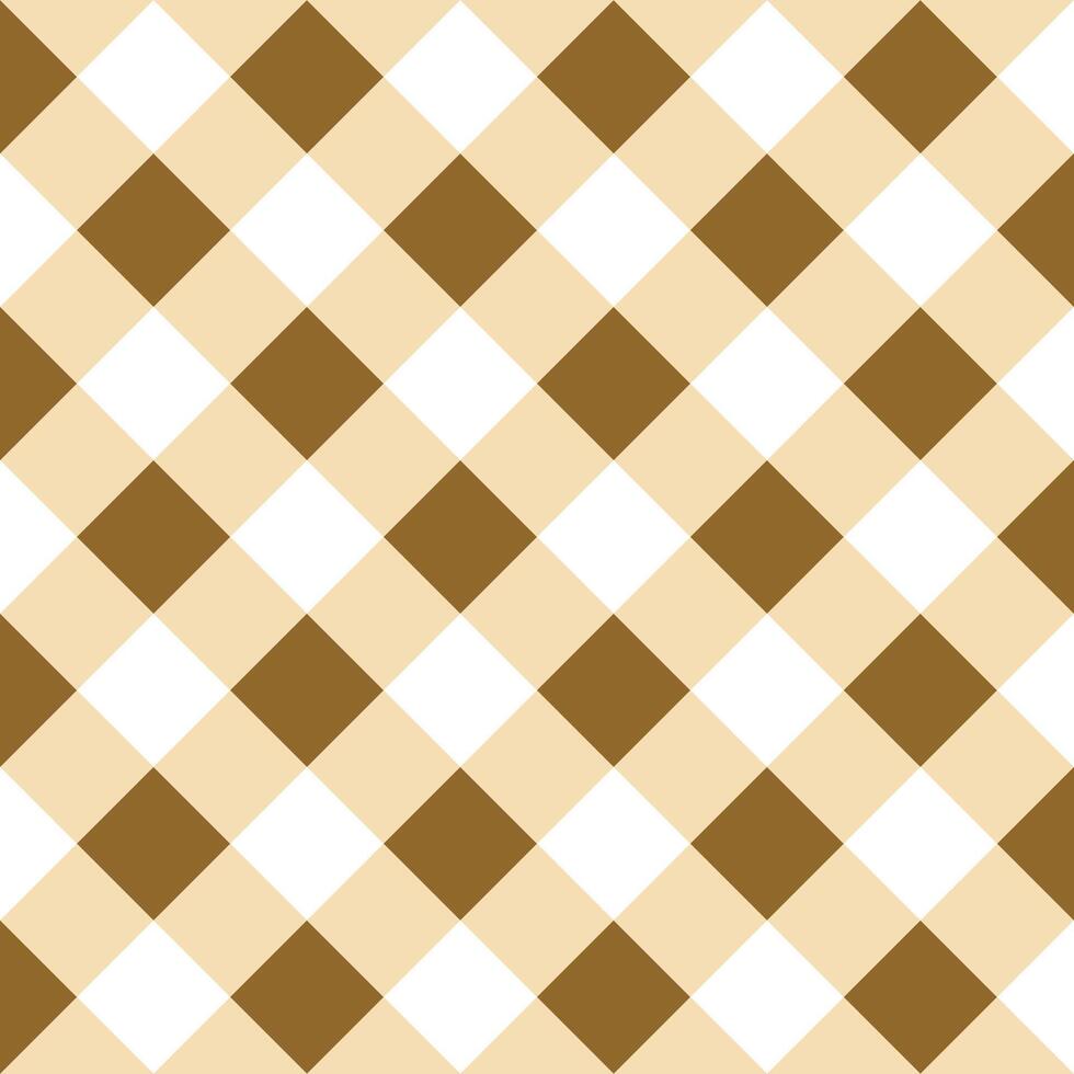 Cute fashion seamless pattern in style of picnic. Scottish tartan gingham plaid graphic texture for fabric, wrapping paper, package, banner, card. Classic textile print imitation background. vector