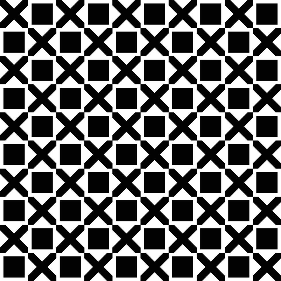 Retro black and white geometric pattern background, abstract circle, triangle and square lines art. Trendy bauhaus pattern backgrounds op-art set vector