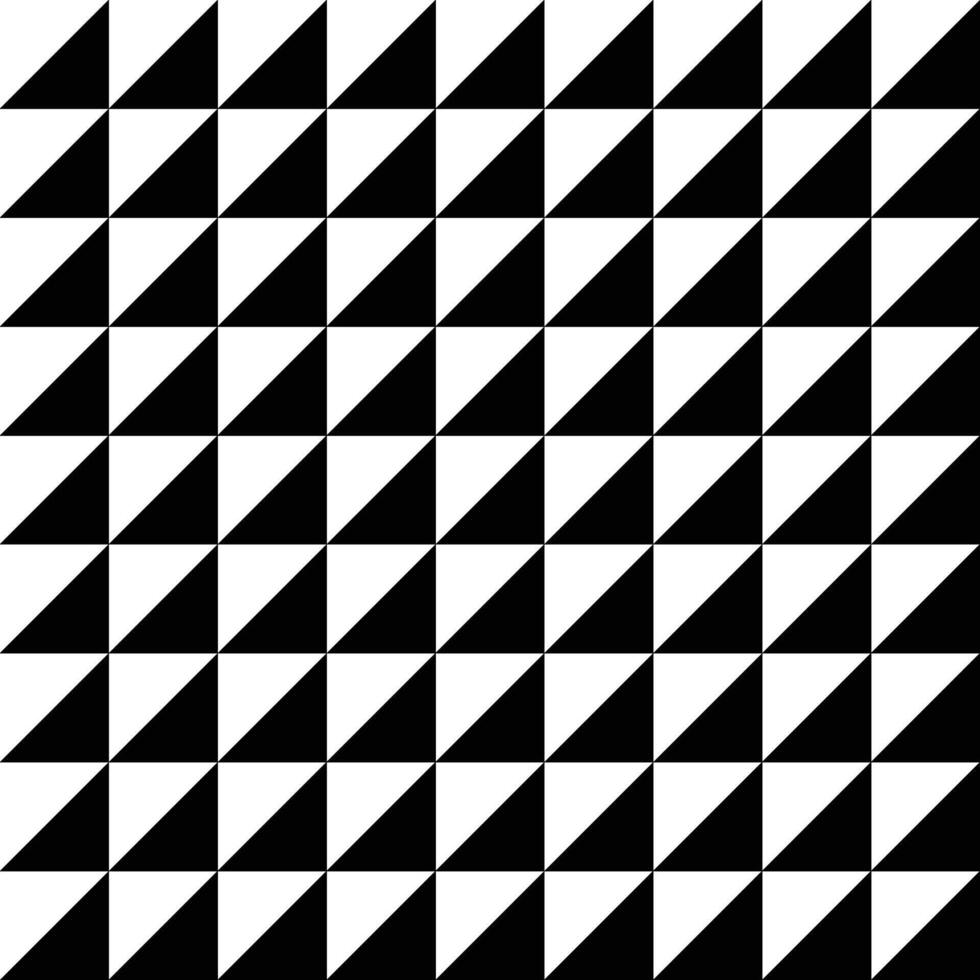 Retro black and white geometric pattern background, abstract circle, triangle and square lines art. Trendy bauhaus pattern backgrounds op-art set vector