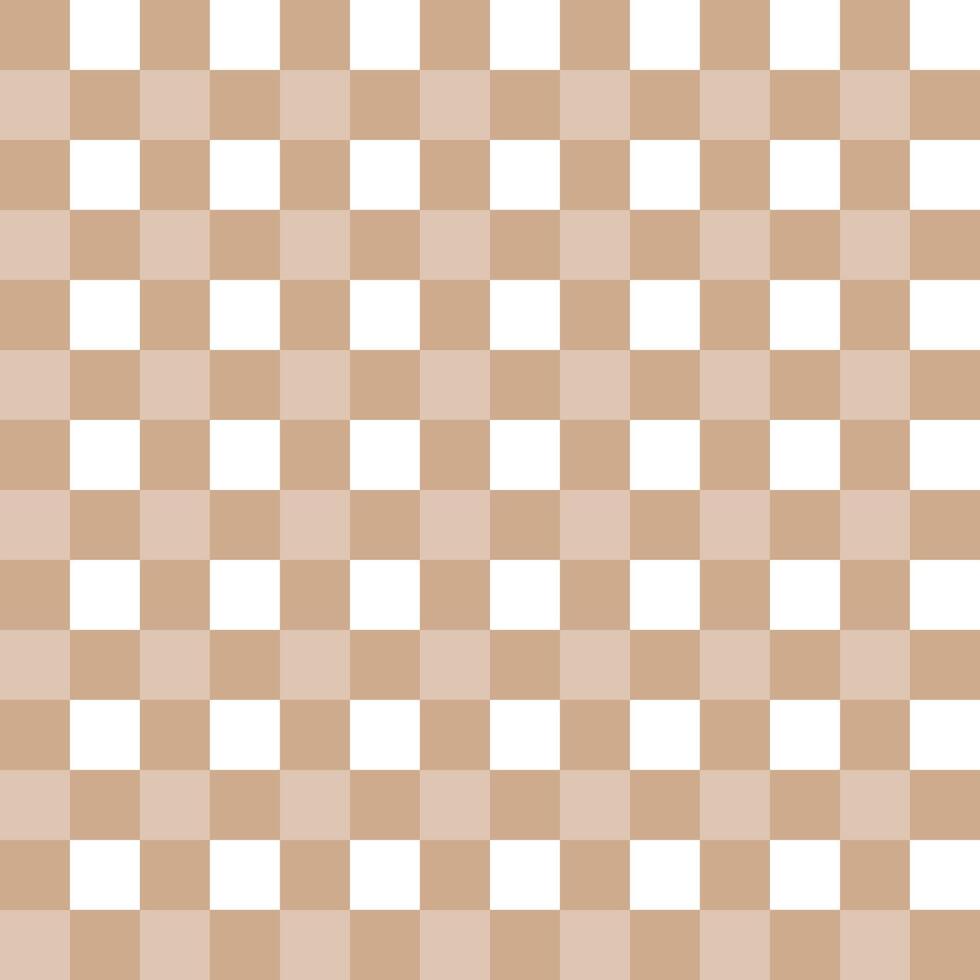 Cute fashion seamless pattern in style of picnic. Scottish tartan gingham plaid graphic texture for fabric, wrapping paper, package, banner, card. Classic textile print imitation background. vector