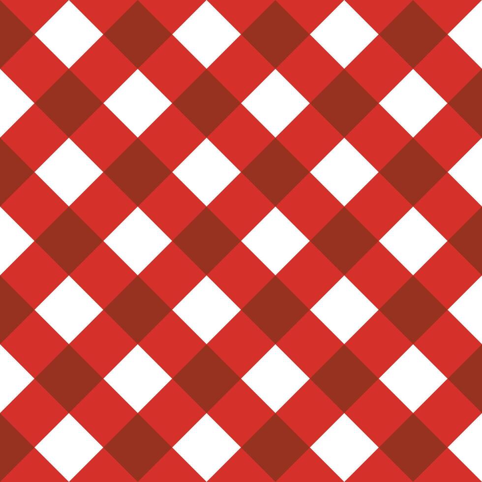 Cute fashion seamless pattern in style of picnic. Scottish tartan gingham plaid graphic texture for fabric, wrapping paper, package, banner, card. Classic textile print imitation background. vector