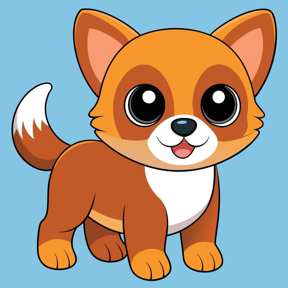 Artwork of Puppy vector