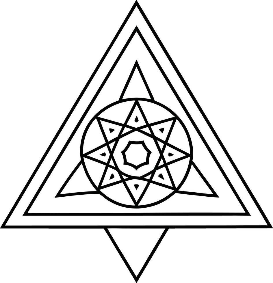 Artwork of mandala vector