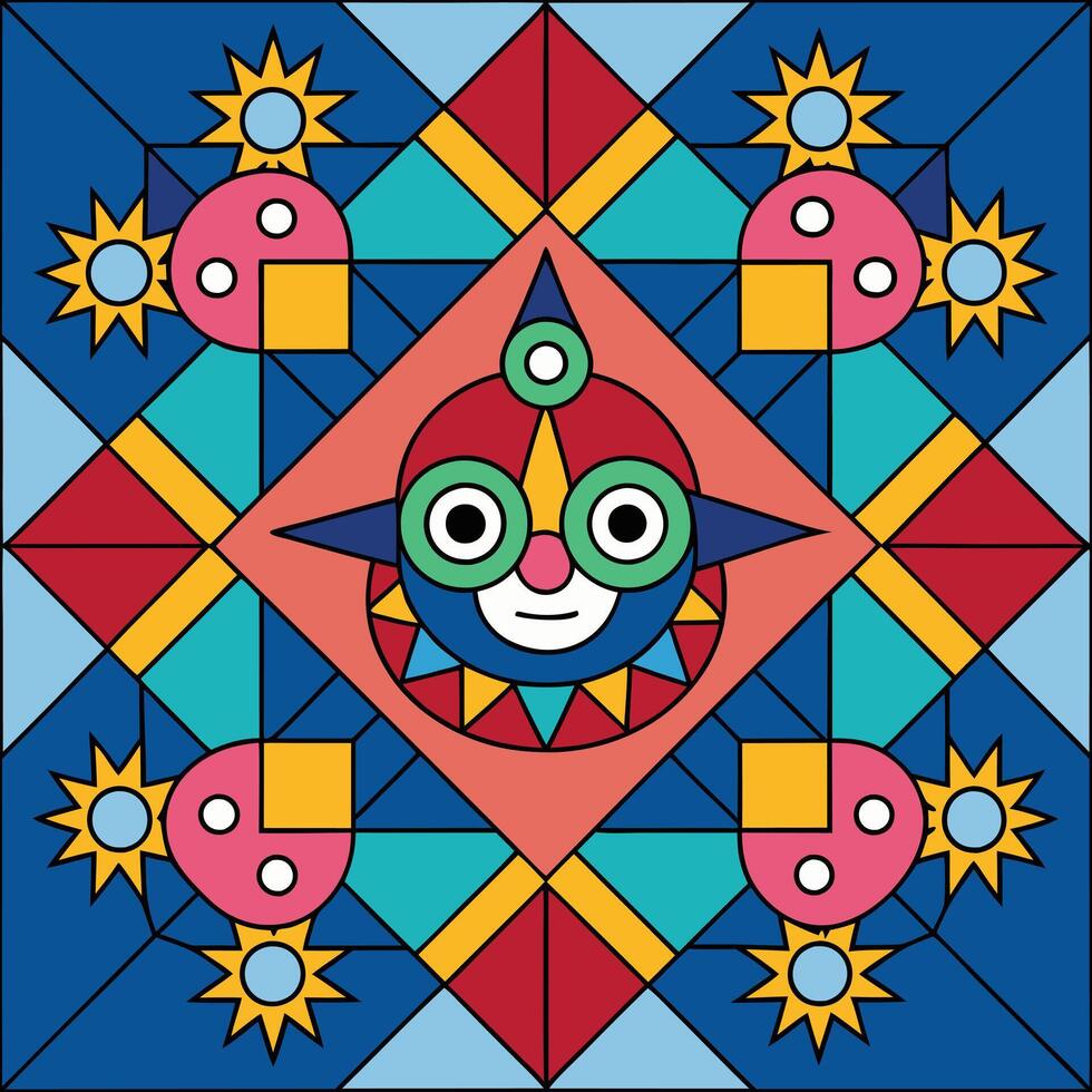 Pattern design artwork vector
