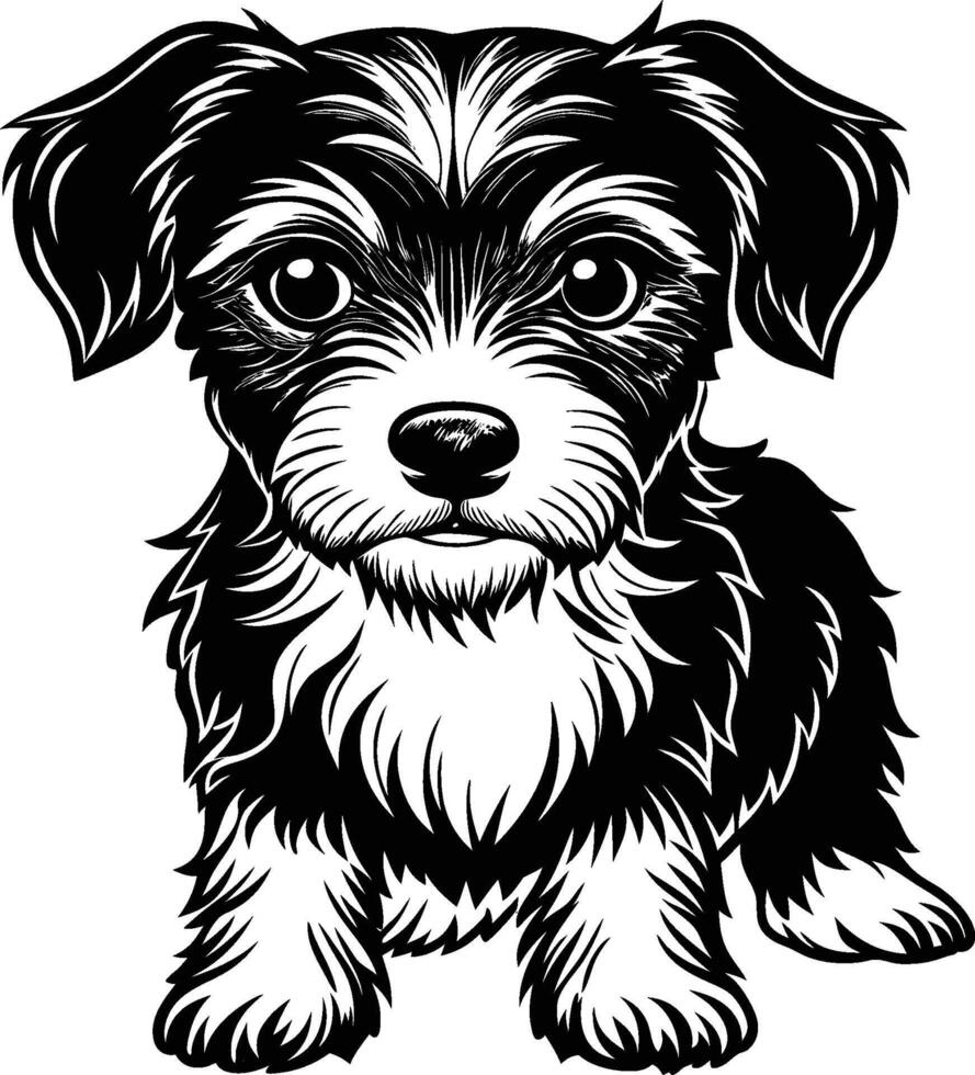 Artwork of Puppy vector