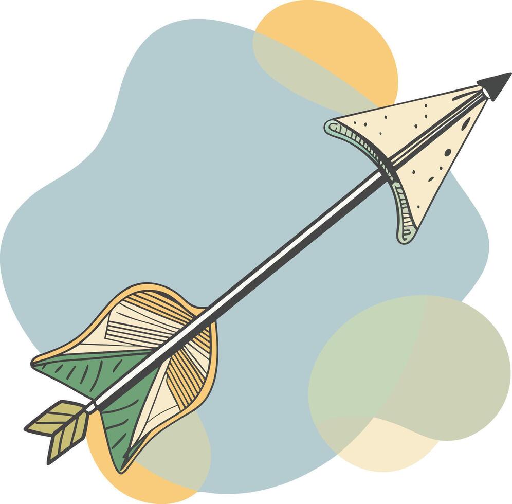 Artwork of arrow vector
