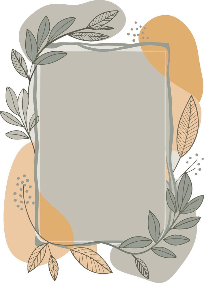 Border artwork of frame vector