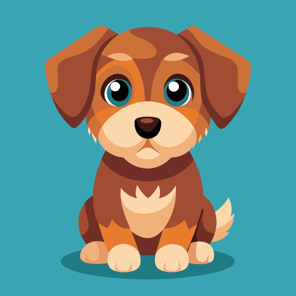 Artwork of Puppy vector