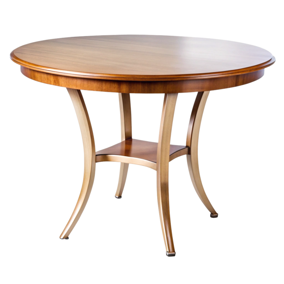 Table isolated on transparent background png